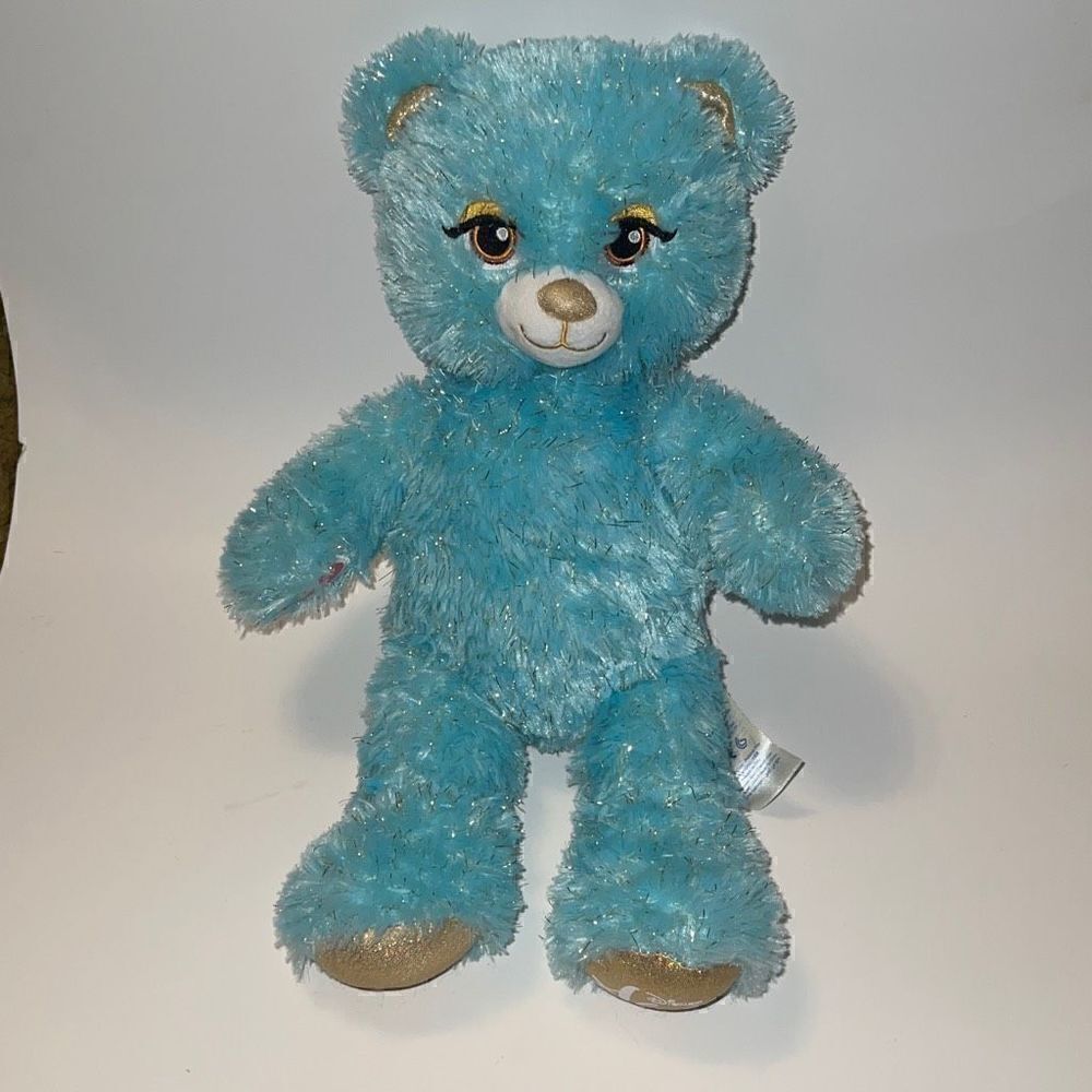 Build-a-Bear Aladdin Princess Jasmine 16” Plush Stuffed Animal Disney BAB Blue
